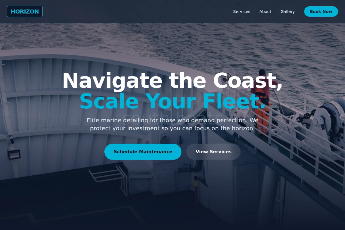 Horizon Boat Cleaning