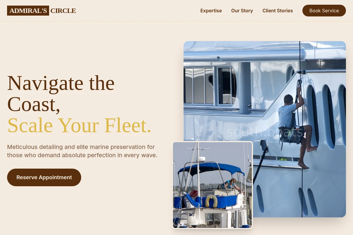 Yacht Boat Cleaning