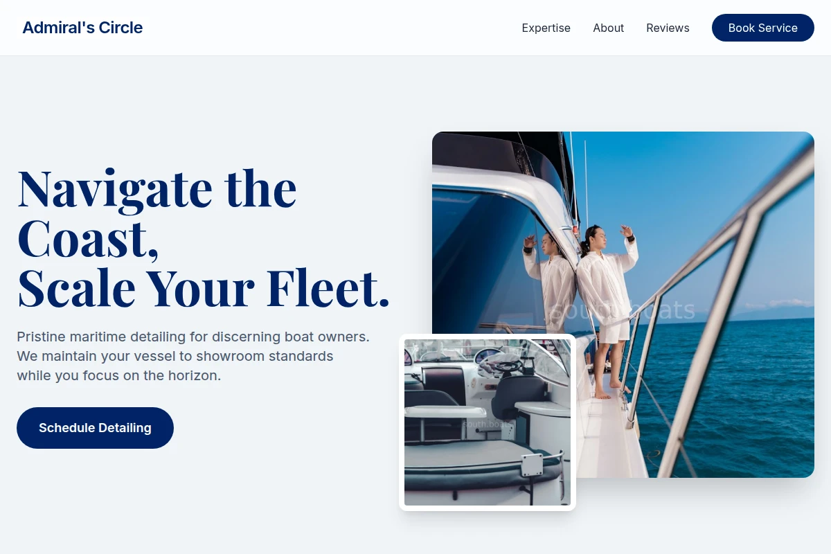 Shore Boat Cleaning