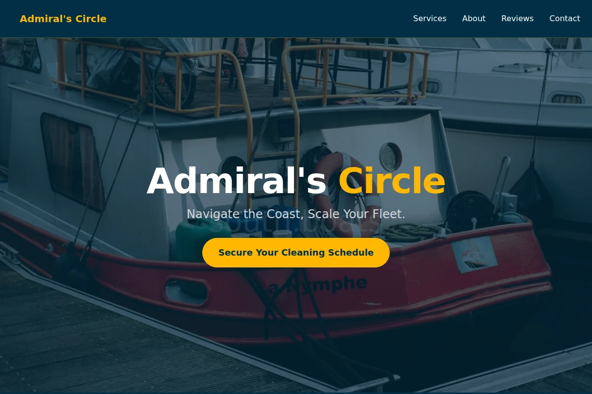 Fleet Boat Cleaning