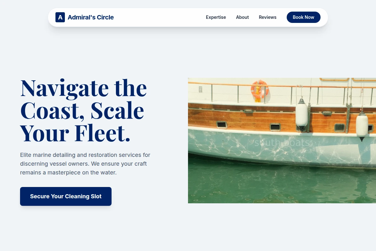 Harbor Boat Cleaning