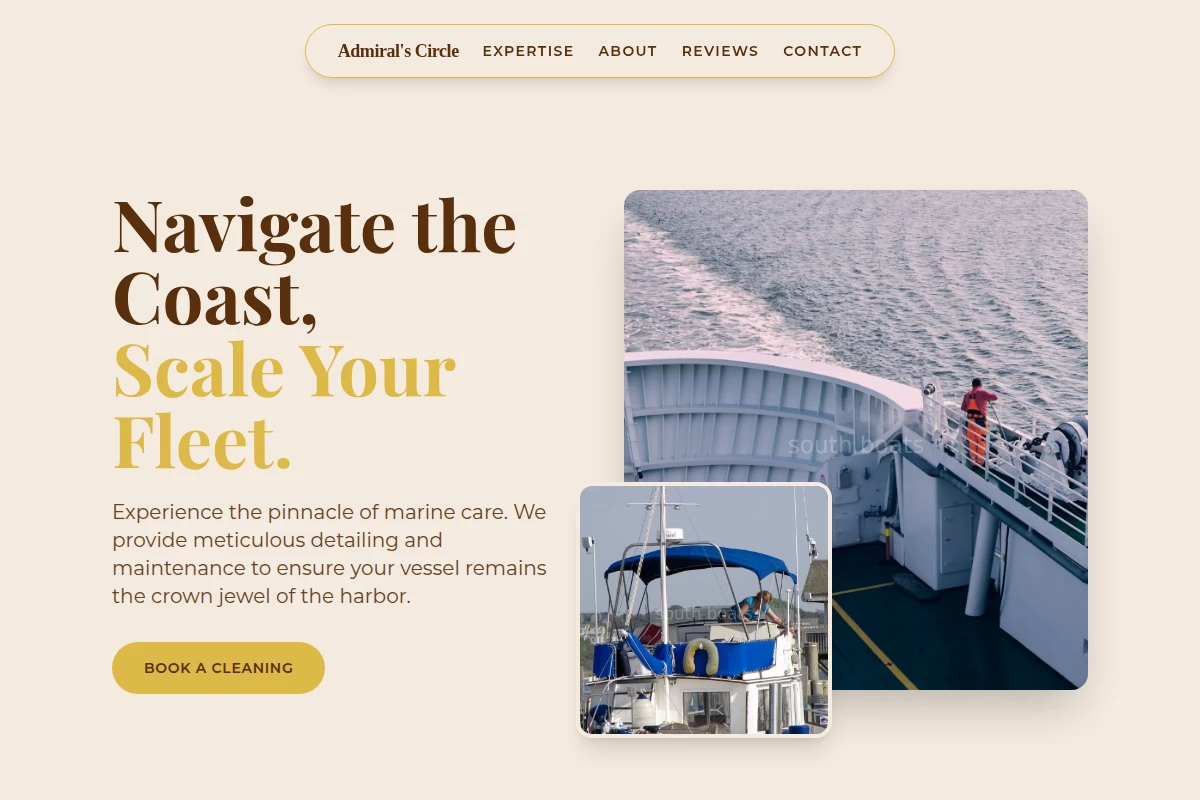 Fender Boat Cleaning