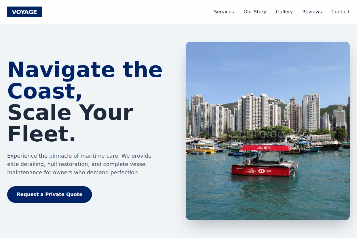 Voyage Boat Cleaning