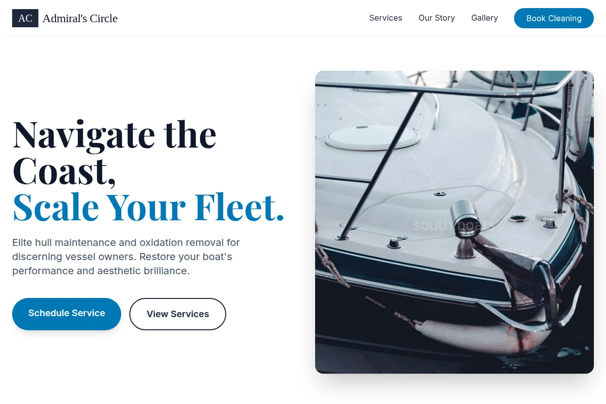 Hull Boat Cleaning