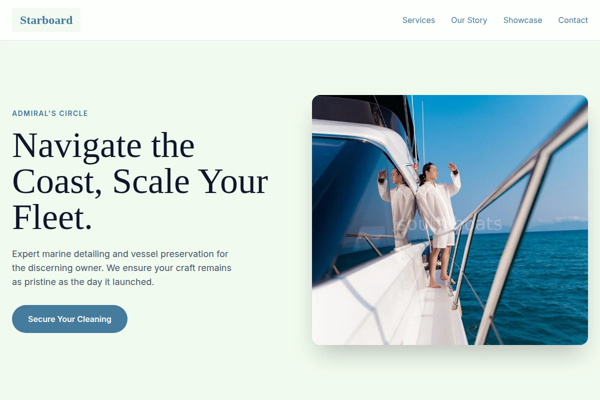 Starboard Boat Cleaning