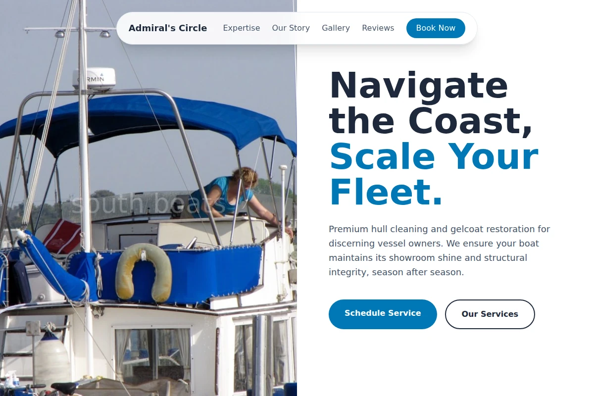 Hull Boat Cleaning