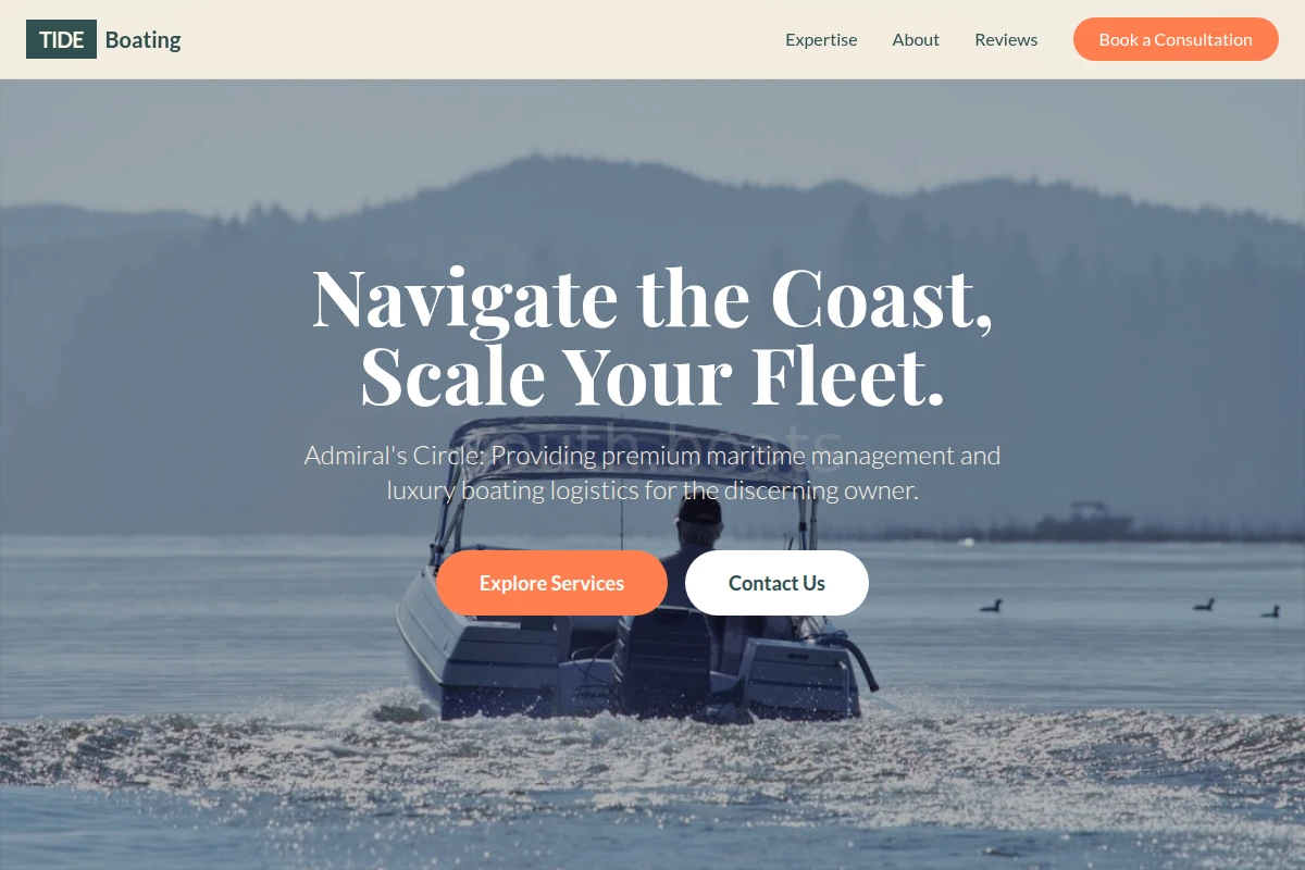 Tide Boating