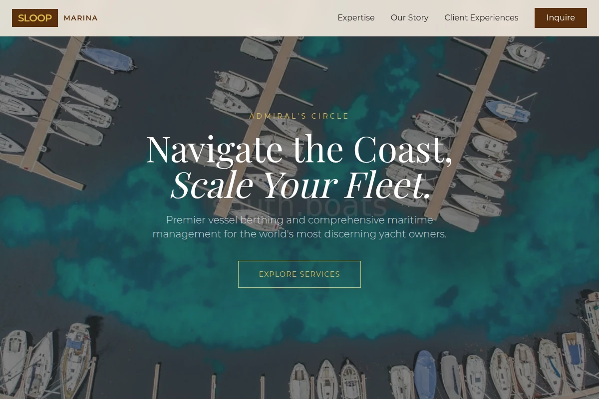 Sloop Marina