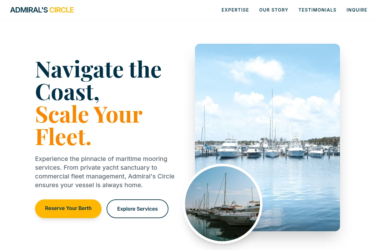 Mooring Marina