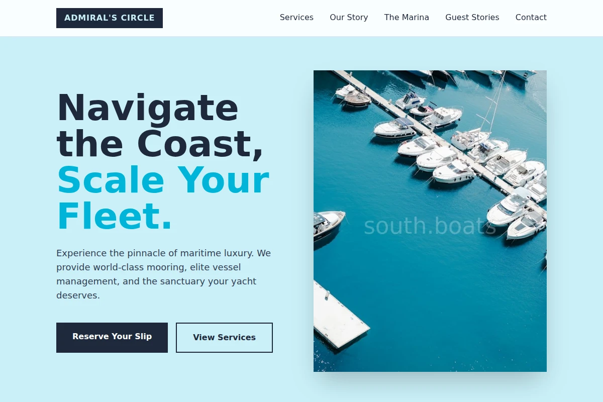 Mooring Marina