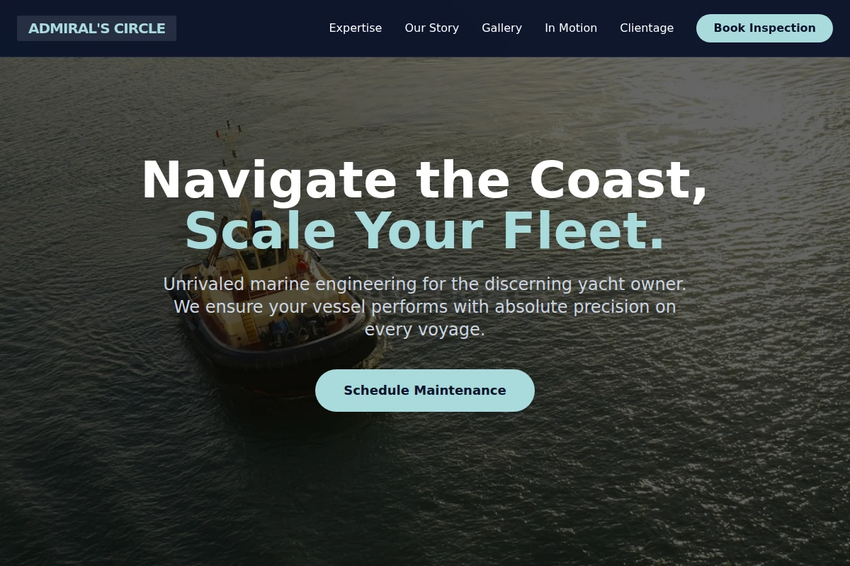 Yacht Marine Engineering