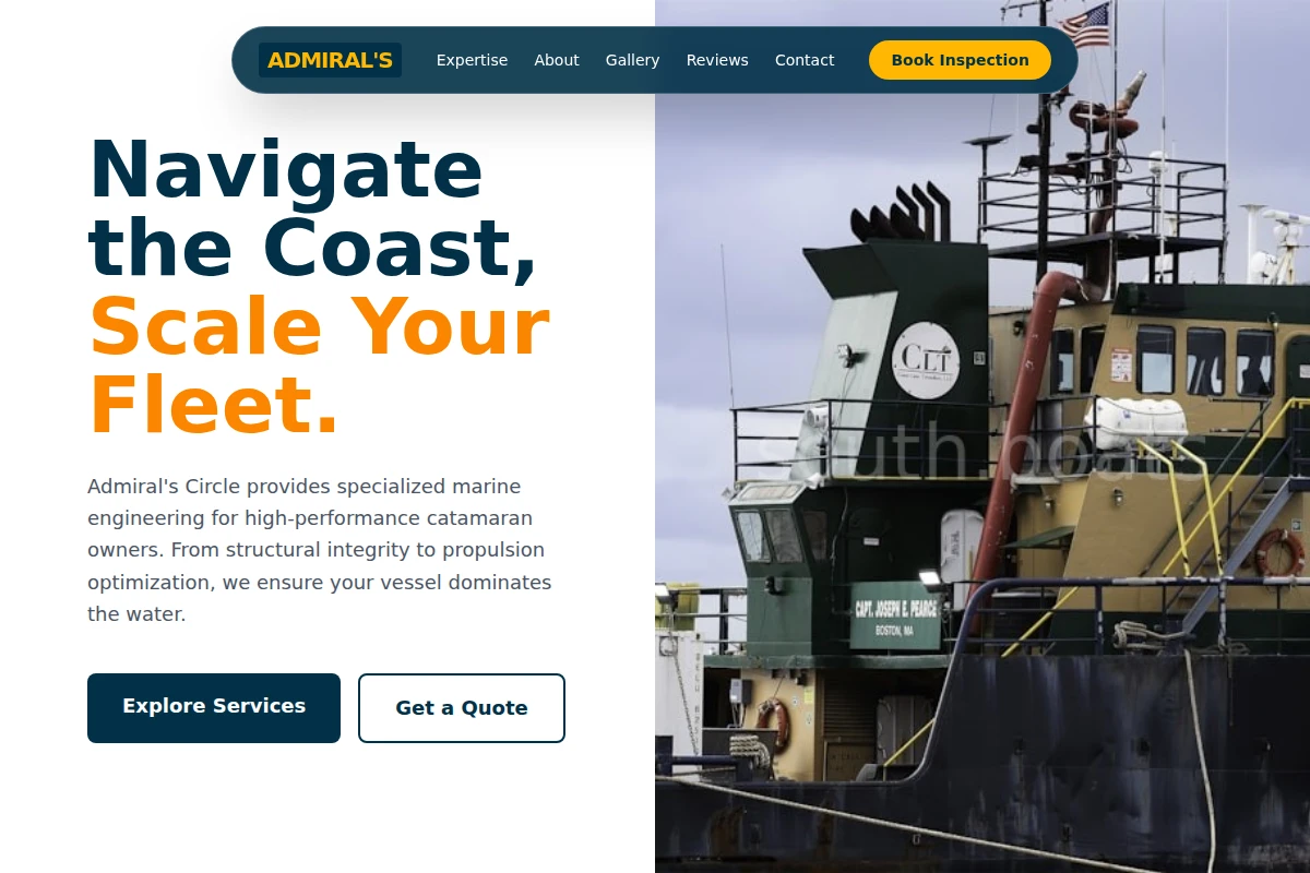 Catamaran Marine Engineering