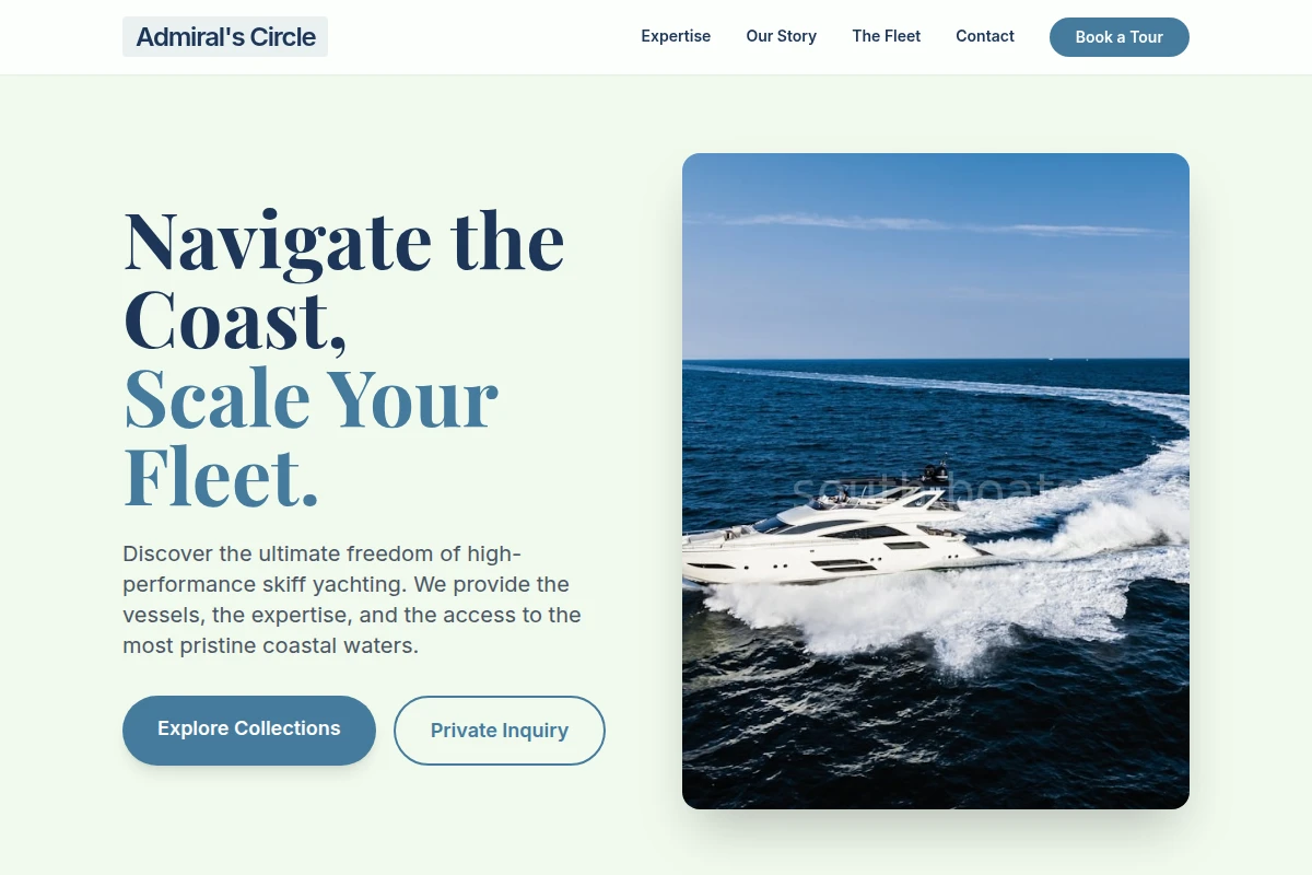 Skiff Yacht