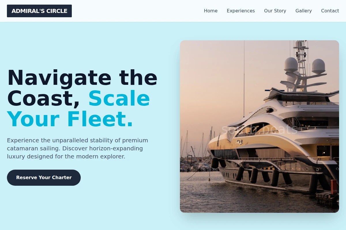 Catamaran Yacht